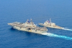 South China Sea, Indian Ocean, aggressive expansionism by china worries india and us, Us warship