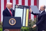 US Tariff, Donald Trump on India, indian government s first response on 26 percent us tariffs, Us tariff percentage