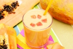 Papaya Smoothie latest, Papaya Smoothie for bloating, papaya smoothie that can help with bloating, Trends