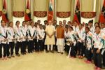 Brazil Olympics Indian athletes, Brazil Olympics Indian athletes, modi meets rio olympics bound athletes, Jitu rai