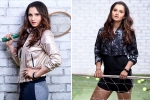 sania mirza photoshoot, sania mirza with son, in pictures sania mirza giving major mother goals in athleisure fashion for new shoot, Photo shoot