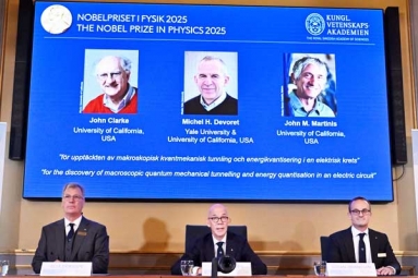 Three Scientists Get Nobel Prize In Physics