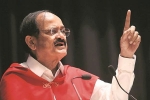 Modi Government, Venkaiah naidu, venkaiah naidu to take pledge as india s 13th vice president, President hamid ansari