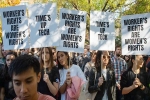 google employees, protest at google, google employees across the world to stage sit in protest against workplace harassment, Google employees