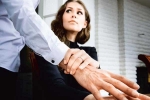 sexual harassment at workplace, laws for sexual harassment, tips for women to prevent workplace sexual harassment, Cleavage