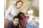 Dr Sij Hemal, Dr Sij Hemal, an indian american urologist helps deliver baby in an international flight, Emergency landing