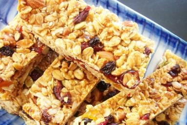 Lunch box treat-Homemade Muesli Bars