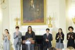 Indian-American girl, White House, indian american student recites painful poetry of replacement of tamil with english at white house, Maya eashwaran