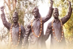 Rajguru, Narendra Modi's tribute on Shaheed Diwas, narendra modi pays tribute to bhagat singh rajguru sukhdev on shaheed diwas, Crumbled