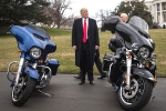 tariffs hurt harley davidson, harley davidson cnbc, donald trump slams india over 50 percent tariffs on harley davidson motorcycles, Harley davidson