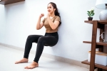 Wall Squats for health, Wall Squats fitness, wall squats should be part of your workout routine, Gym